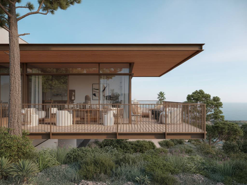Créer une terrasse suspendue en béton : défis techniques et inspirations architecturales